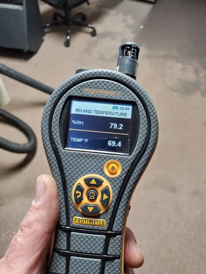 Moisture meter humidity assessment for Fire & Smoke Damage Restoration in Highland Park